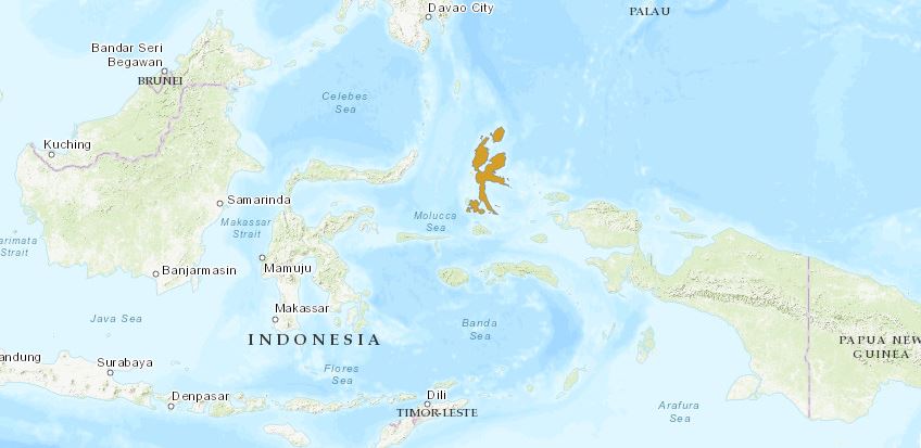 Voorkomen in de wereld Voorkomen in de wereld