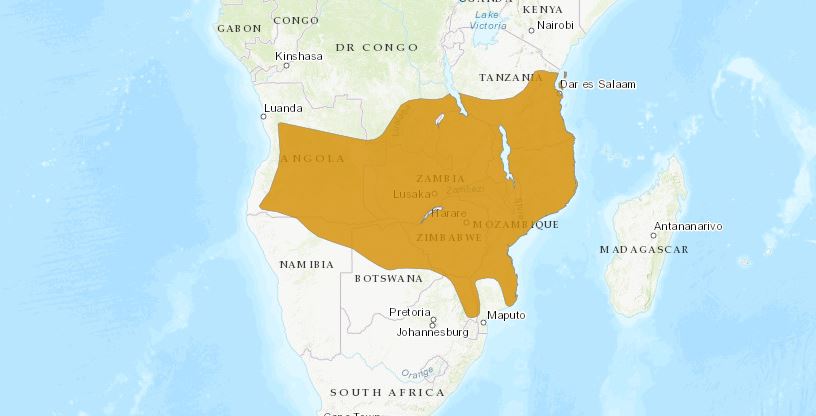 Voorkomen in de wereld Voorkomen in de wereld
